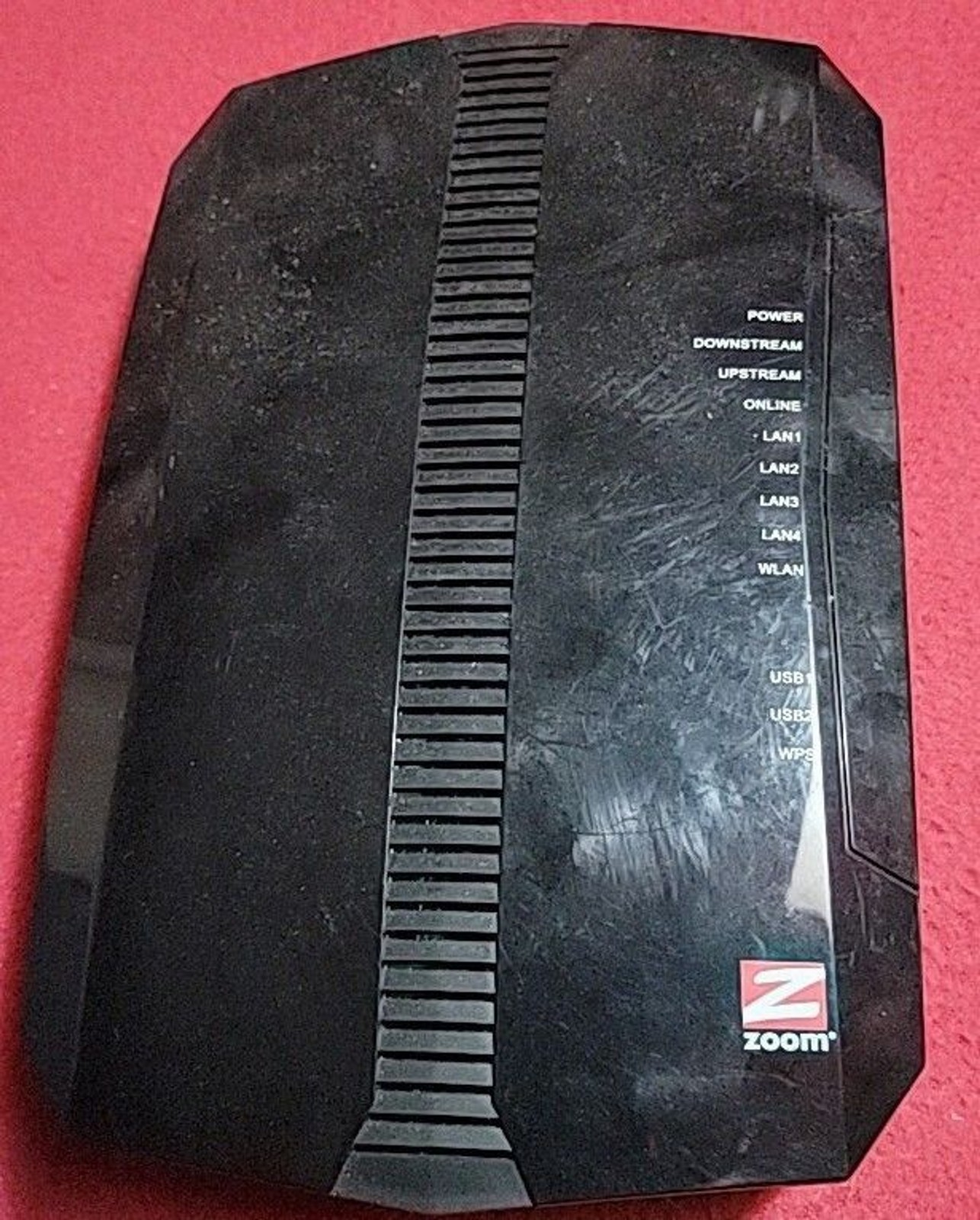 Zoom 8×4 DOCSIS 3.0 343 Mbps Cable Modem/Router Model 5354