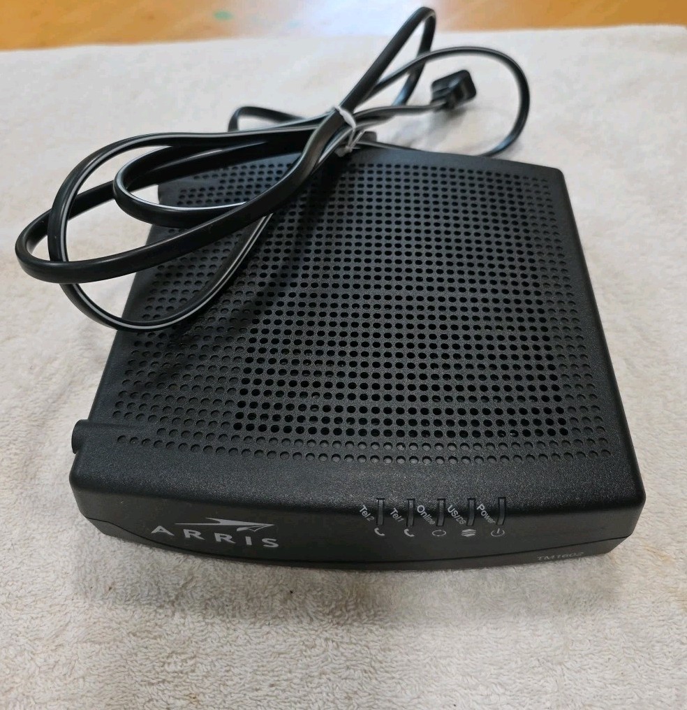 Arris Touchstone TM1602A Telephony Cable Modem16x4 Docsis 3.0