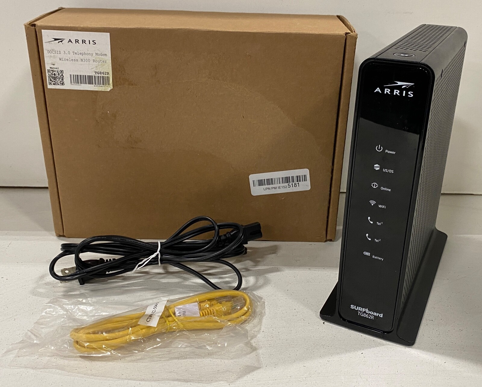 Arris Docsis 3.0 Telephony Modem – Wireless N300 Router