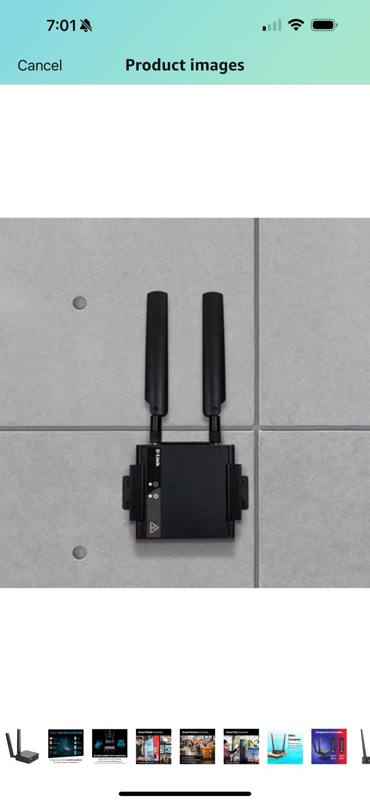 4G LTE (Cat 4) to Gigabit Ethernet Modem/Bridge, Best for M2M Applications, S…