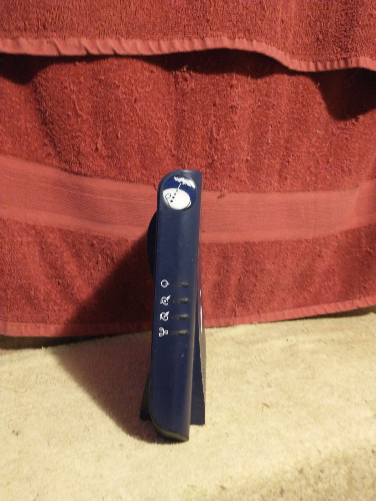 ViaSat Surfbeam Satellite Modem SM2100 Wild Blue with OE power supply. Works.