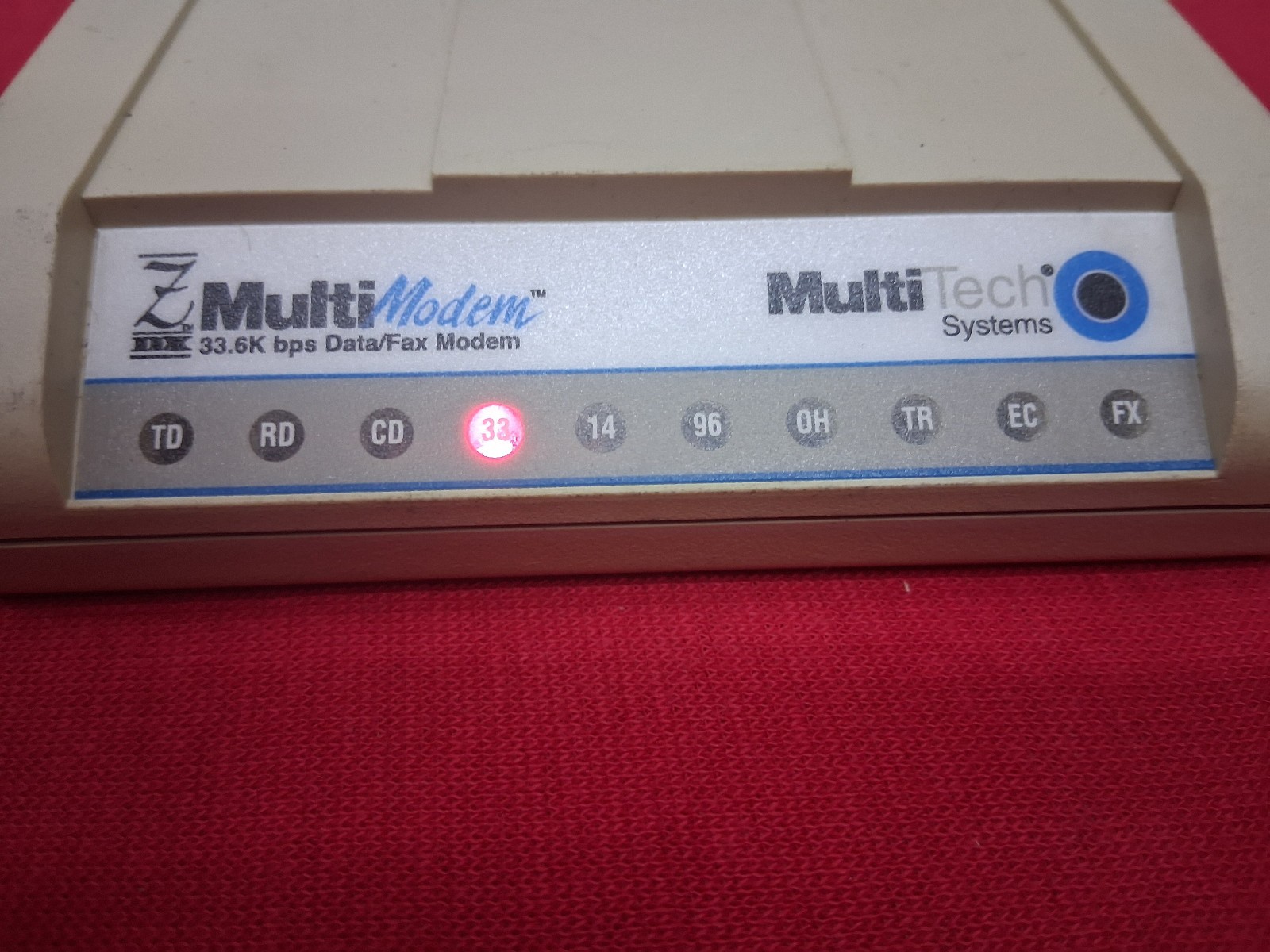 MULTI-TECH SYSTEMS MULTIMODEM ™ MT2834ZDXb 33.6K bps DATA/FAX MODEM