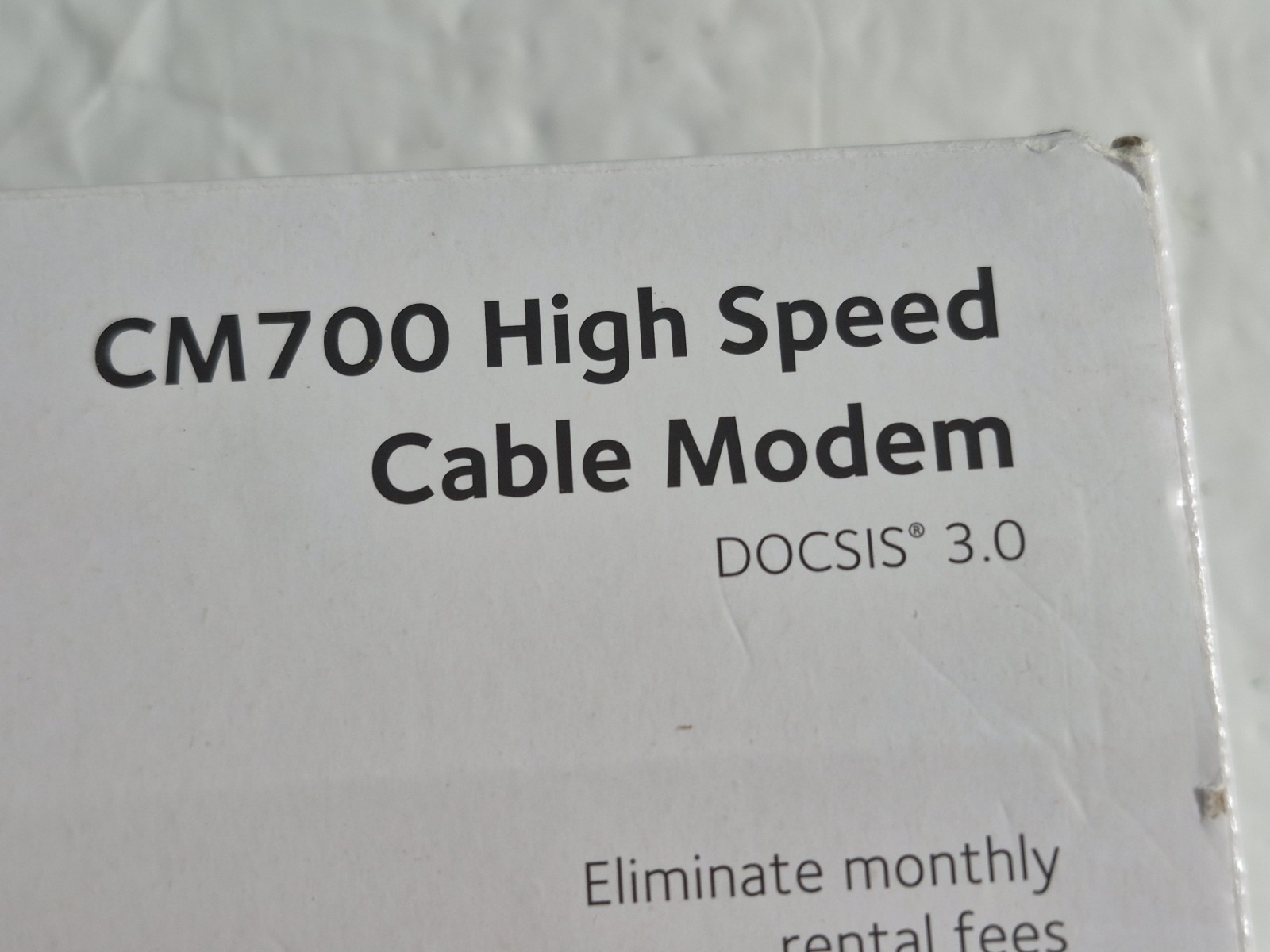 Netgear CM700 High Speed Cable Modem