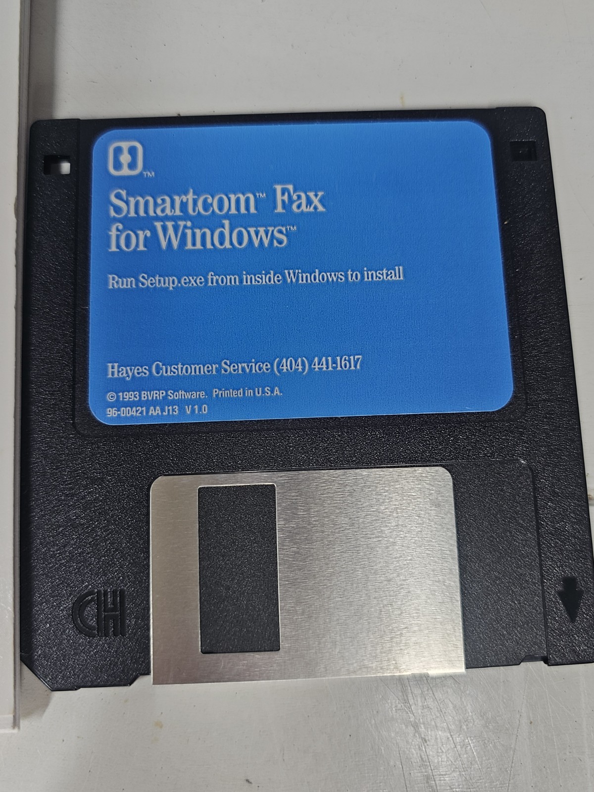 HAYES SMARTCOM FAX MODEM USER MANUAL GUIDE INSTRUCTION FOR WINDOWS Genuine Rare!
