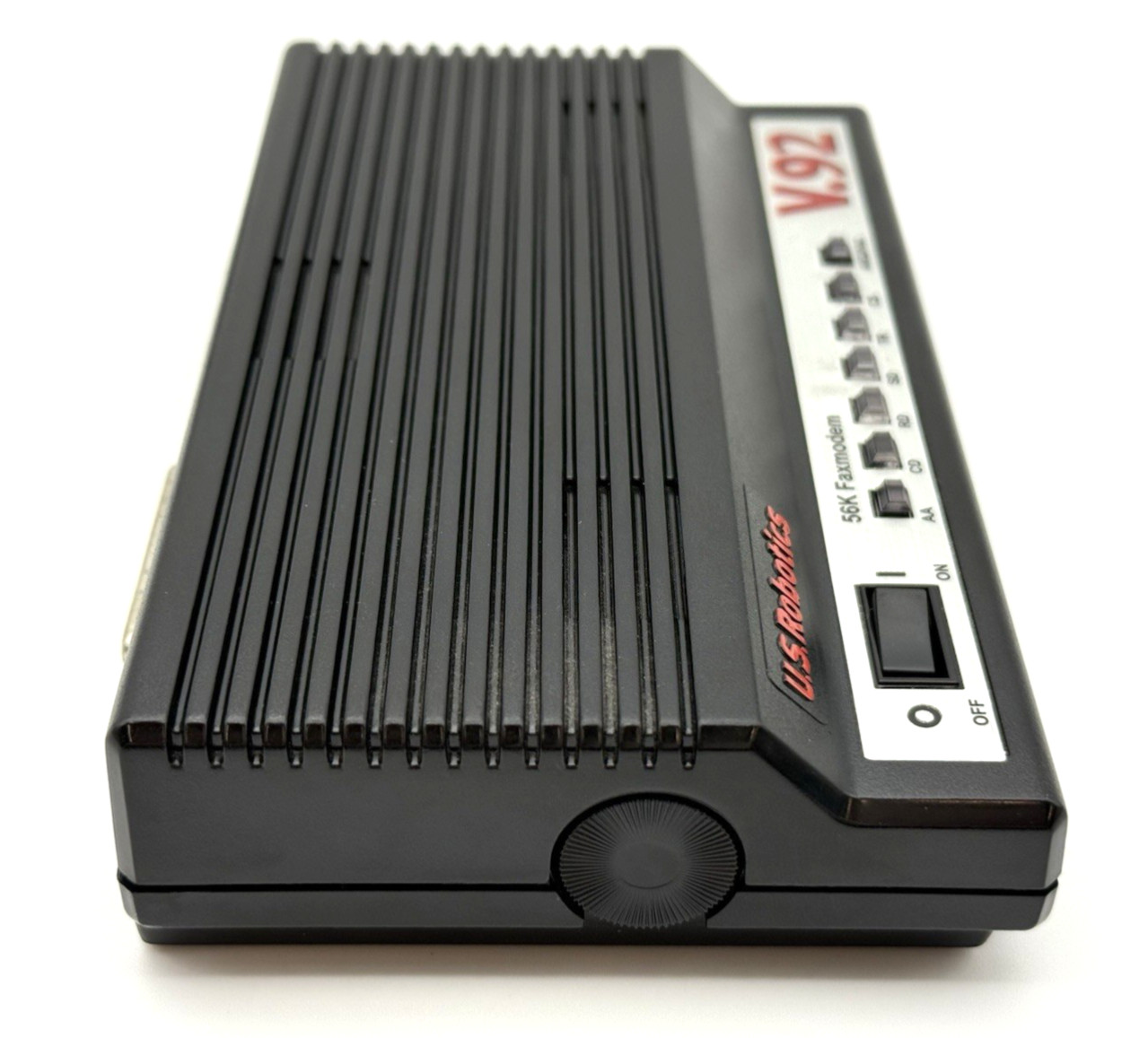 US Robotics 56K Faxmodem V.92 External Modems Model# 5686 w/ Adapter Fast Ship