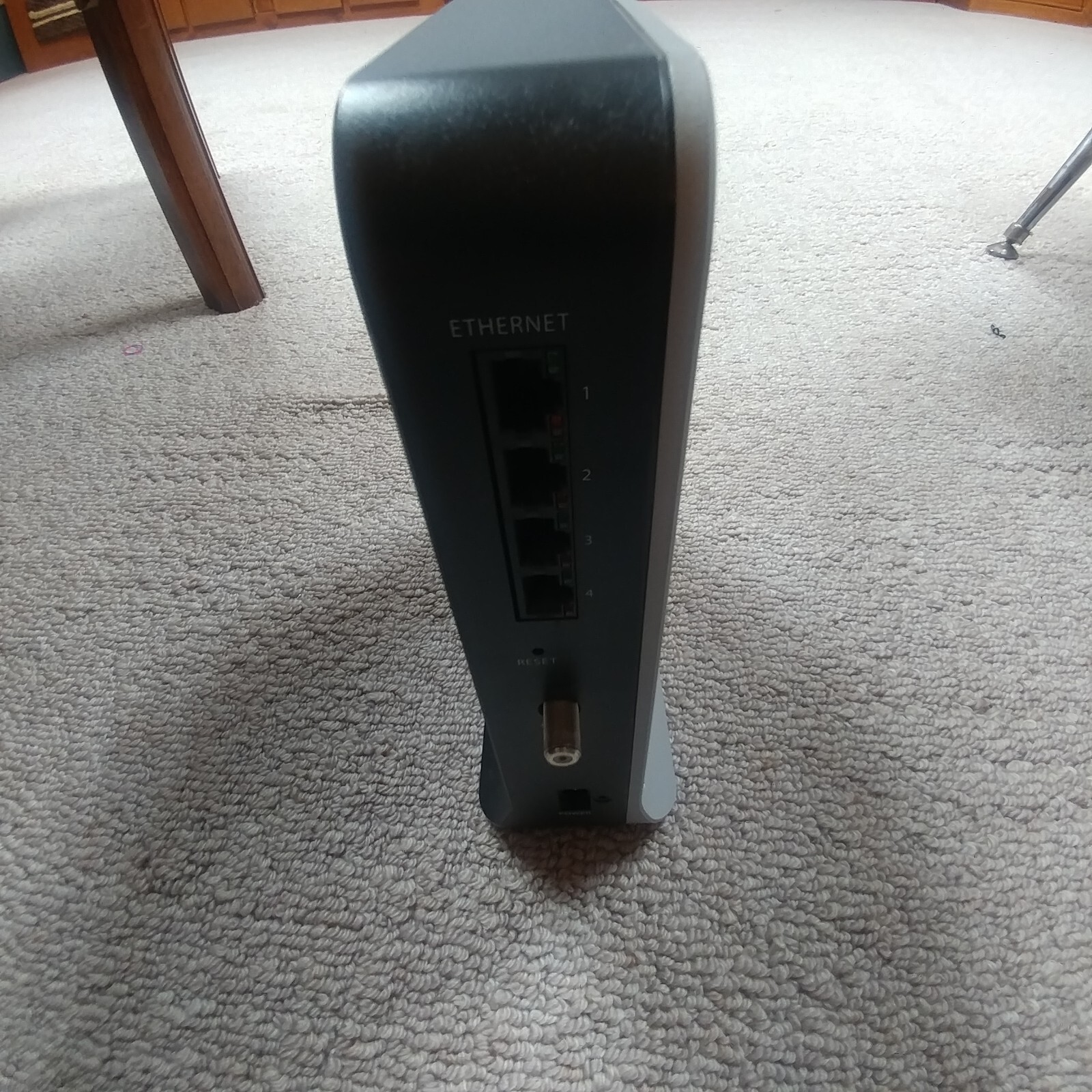 Ubee DDW36C Wireless Cable Modem Router Gateway with AC & ethernet chord -Tested
