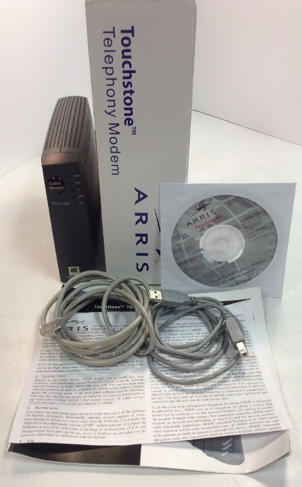 Arris Touchstone TM502G Telephony Cable Modem PCX1100U ElectronicsRecycled