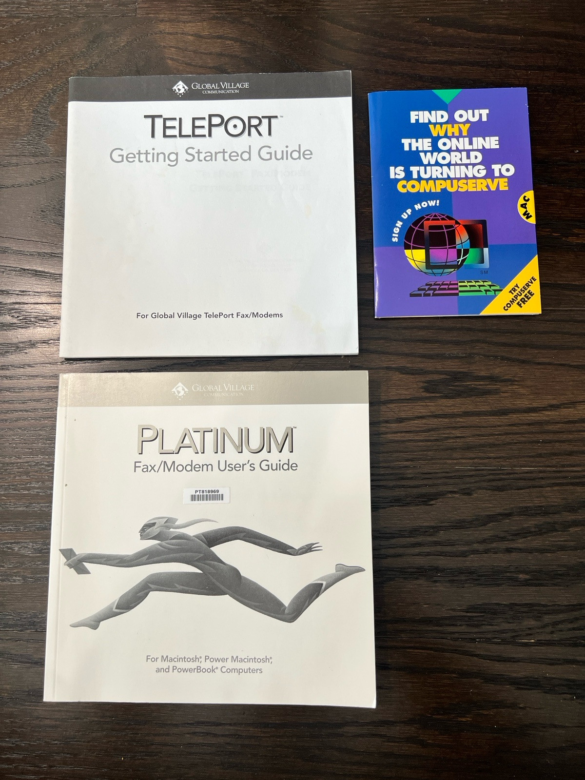 Global Village TELEPORT PLATINUM 28,800 BPS Fax Modem For Macintosh Mac