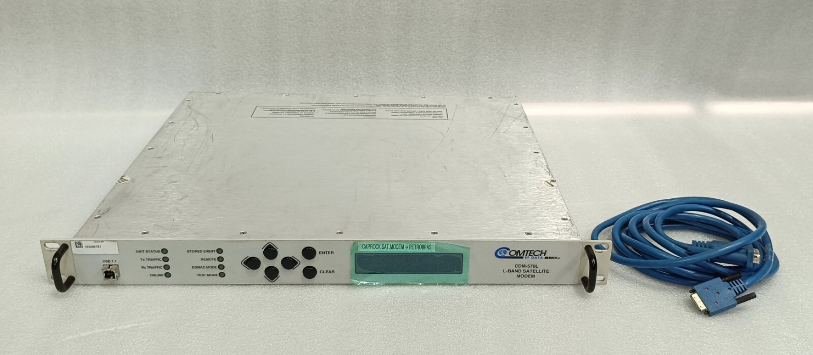 Comtech EF Data CDM-570L Satellite Modem CDM570L0-2014 + Cable | New (No Box)