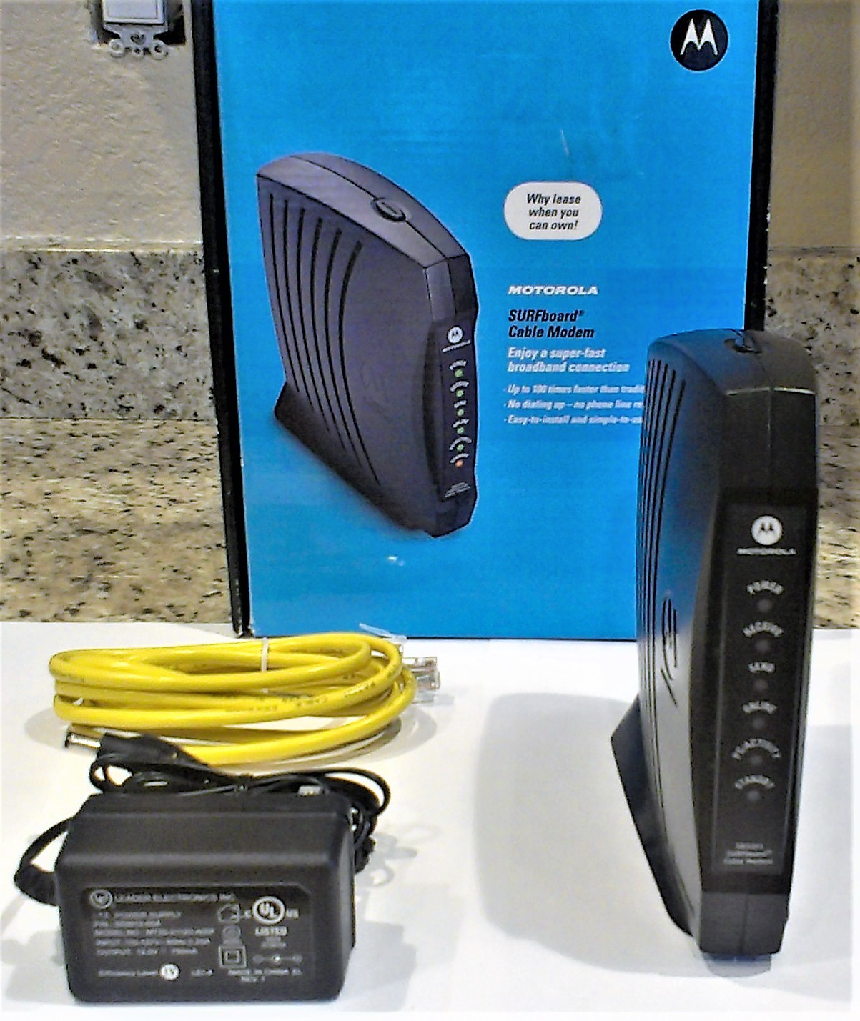Motorola SURFboard SB5101 (SB515290-087-00) 38 Mbps Modem