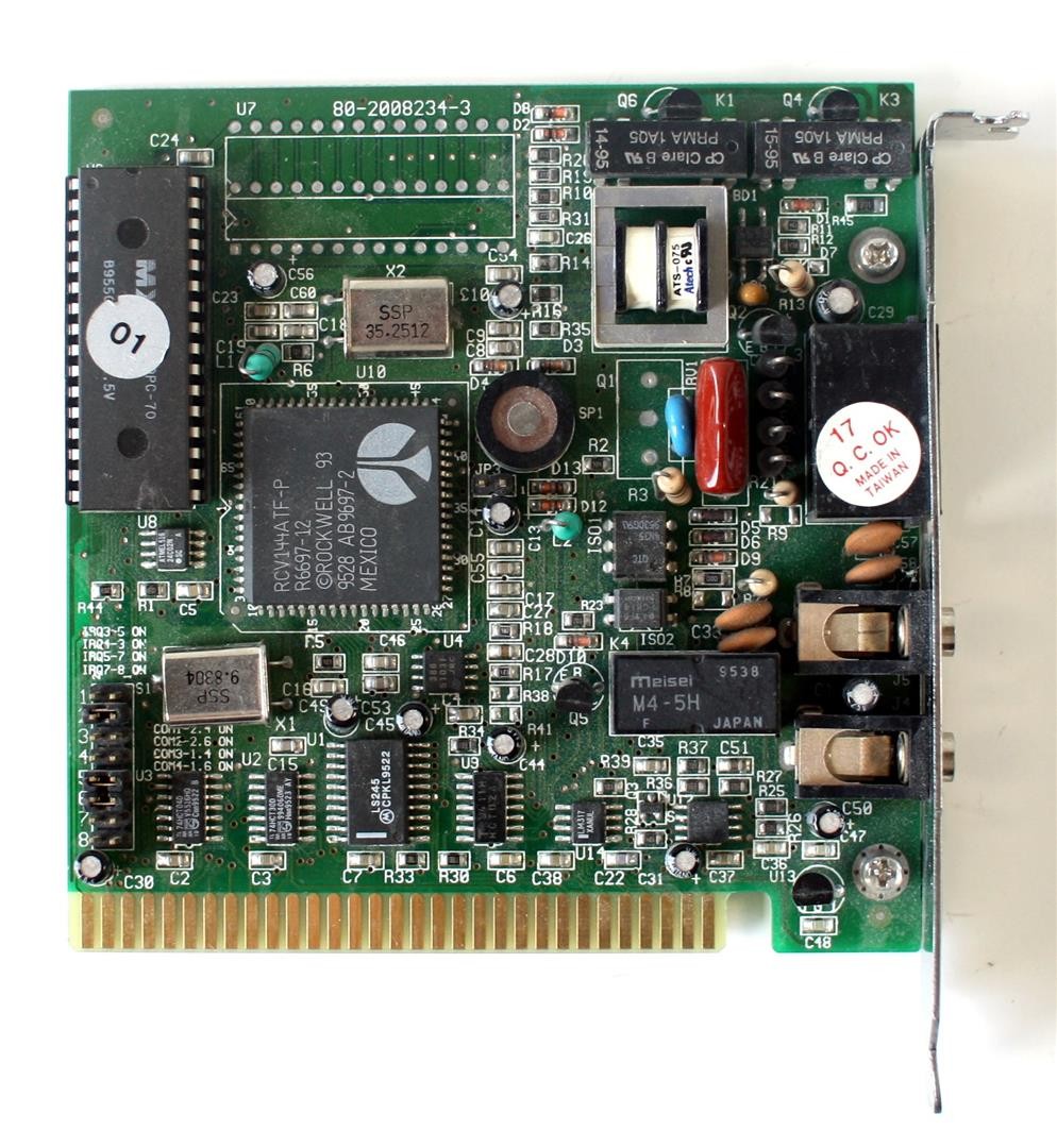 Modem ISA, FCC ID: H8N1414H-R1, REG.NO: H8NTAI-22080-MM-E