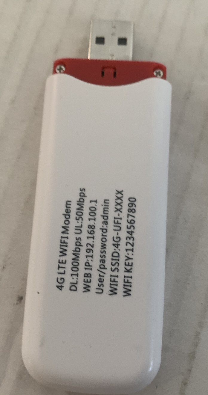 4G LTE Modem 3-in-1 3G/4G USB Modem with WiFi Hotspot