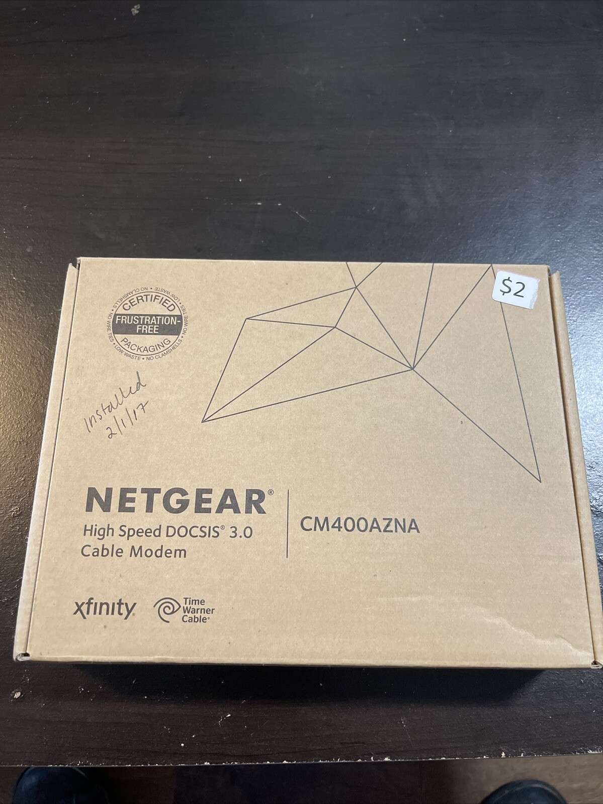 NETGEAR CM400-AZNAS 100 Mbps Modem
