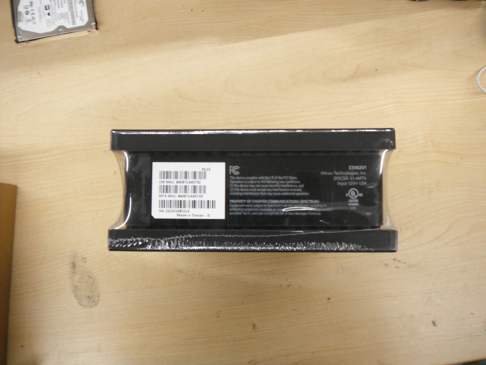 Brand New Voice Cable Modem E31N2V1 Spectrum Cables & Power Adapter