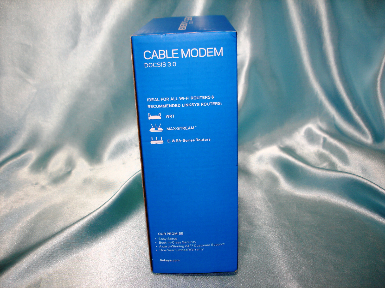 Linksys CM3008 DOCSIS 3.0 8×4 Cable Modem Up To 343 Mbps Pre Owned