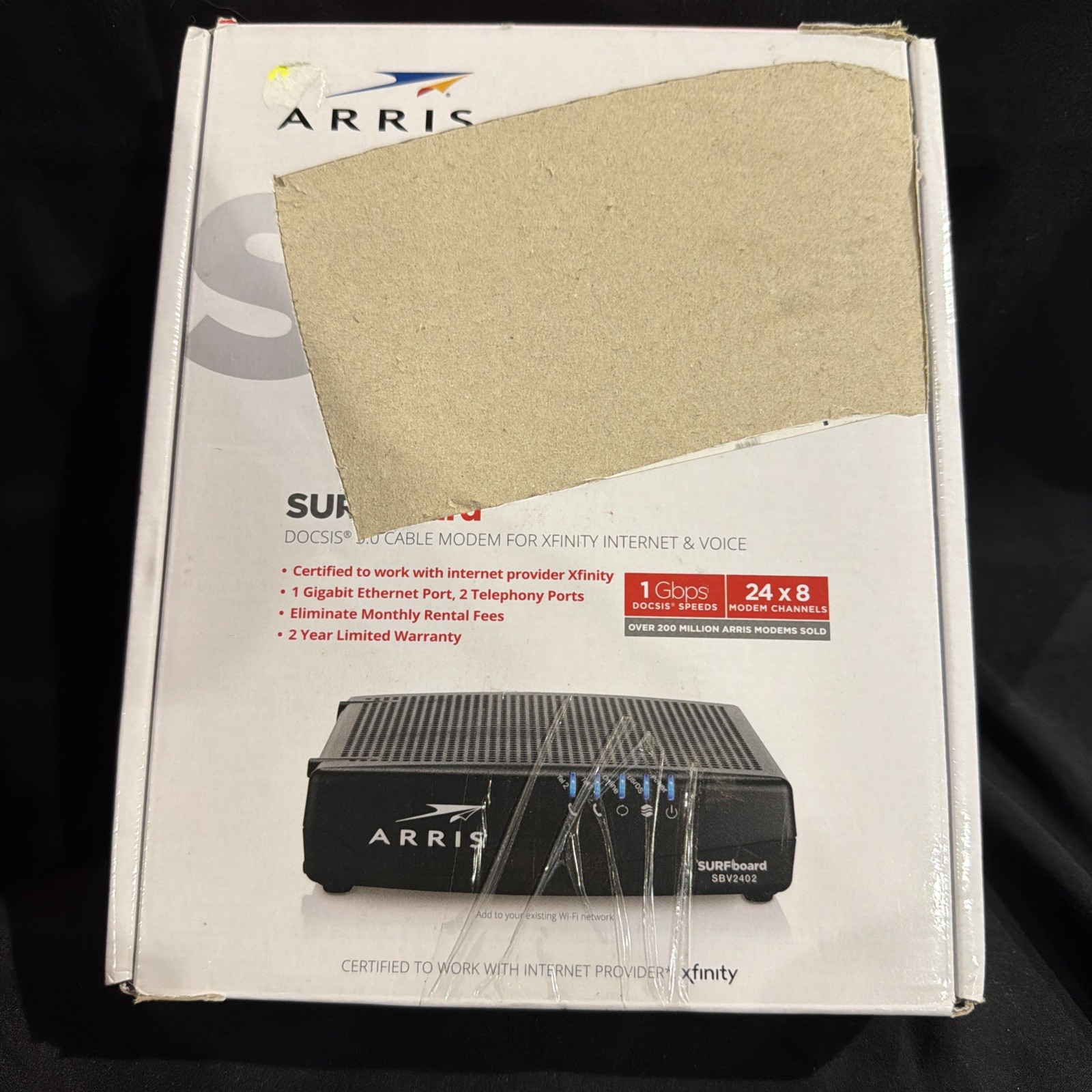 ARRIS SURFboard SBV2402 DOCSIS 3.0 Cable Modem
