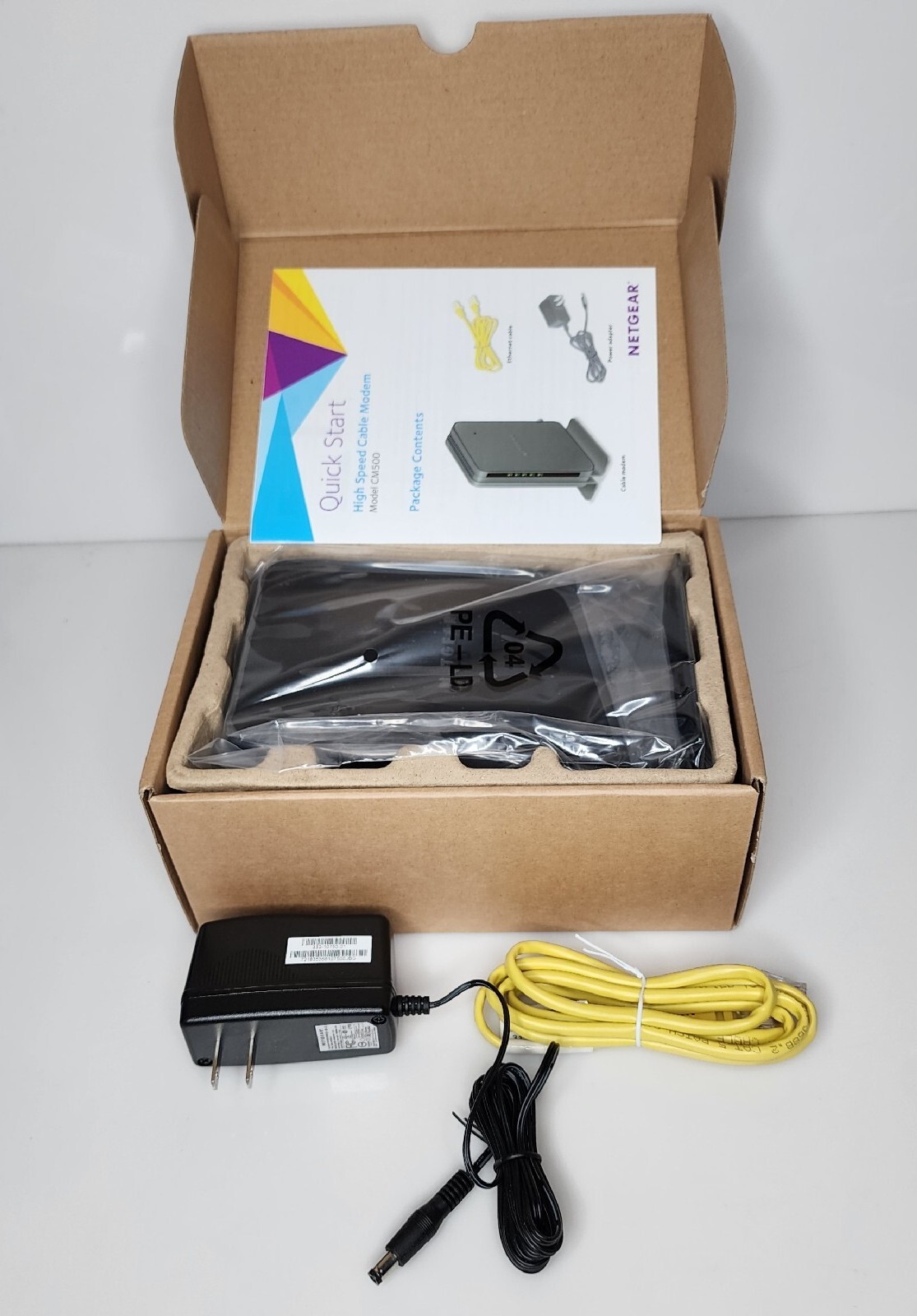 NETGEAR CM500-1AZNAS 16×4 DOCSIS 3.0 Cable Modem – New Open Box