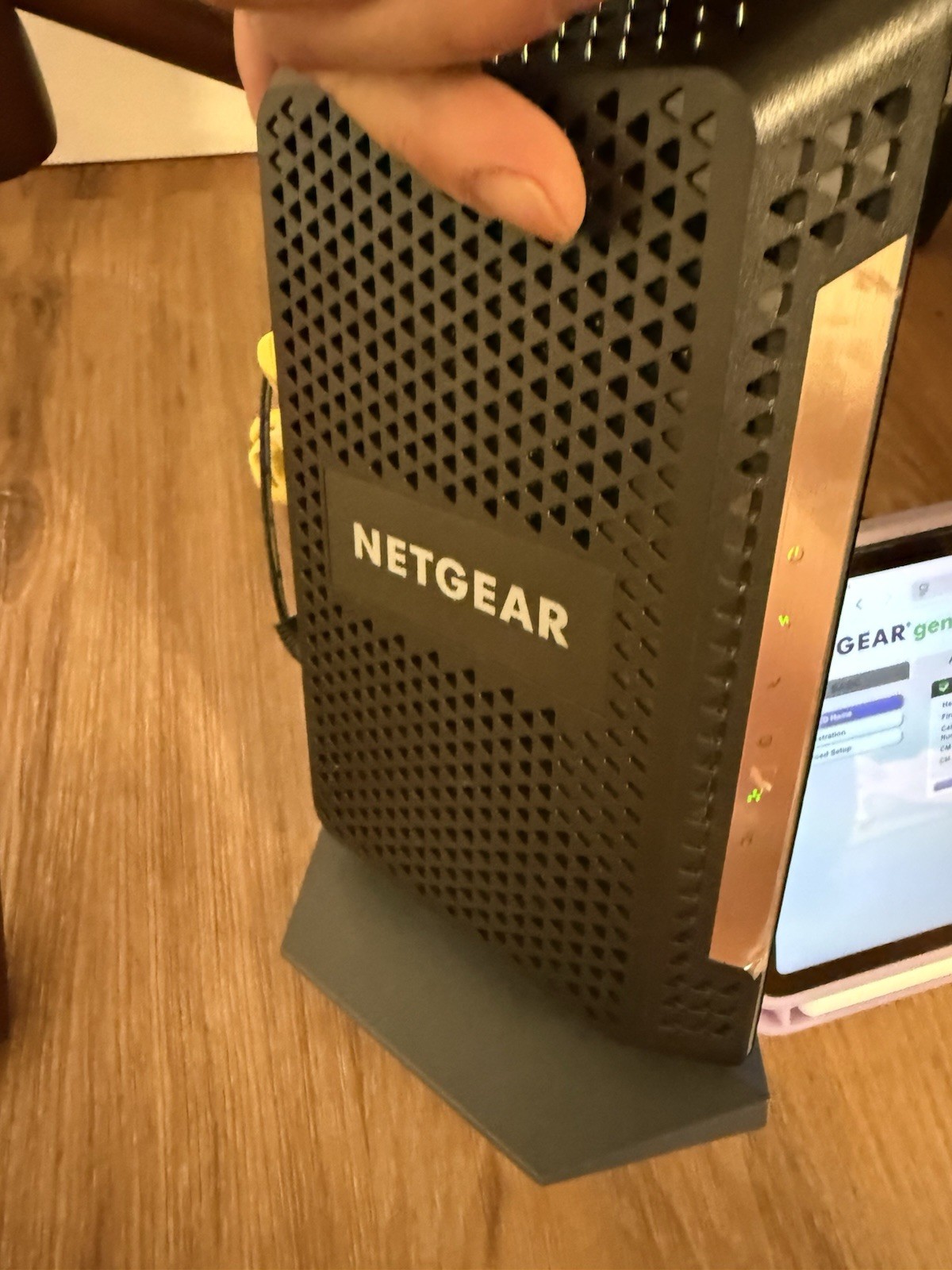 NETGEAR Nighthawk CM1100 Cable Modem DOCSIS 3.1 Gigabit Black Power Adapter 0D04