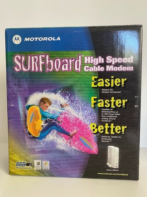 Motorola Surfboard Cable Modem – New In Box- Old Stock