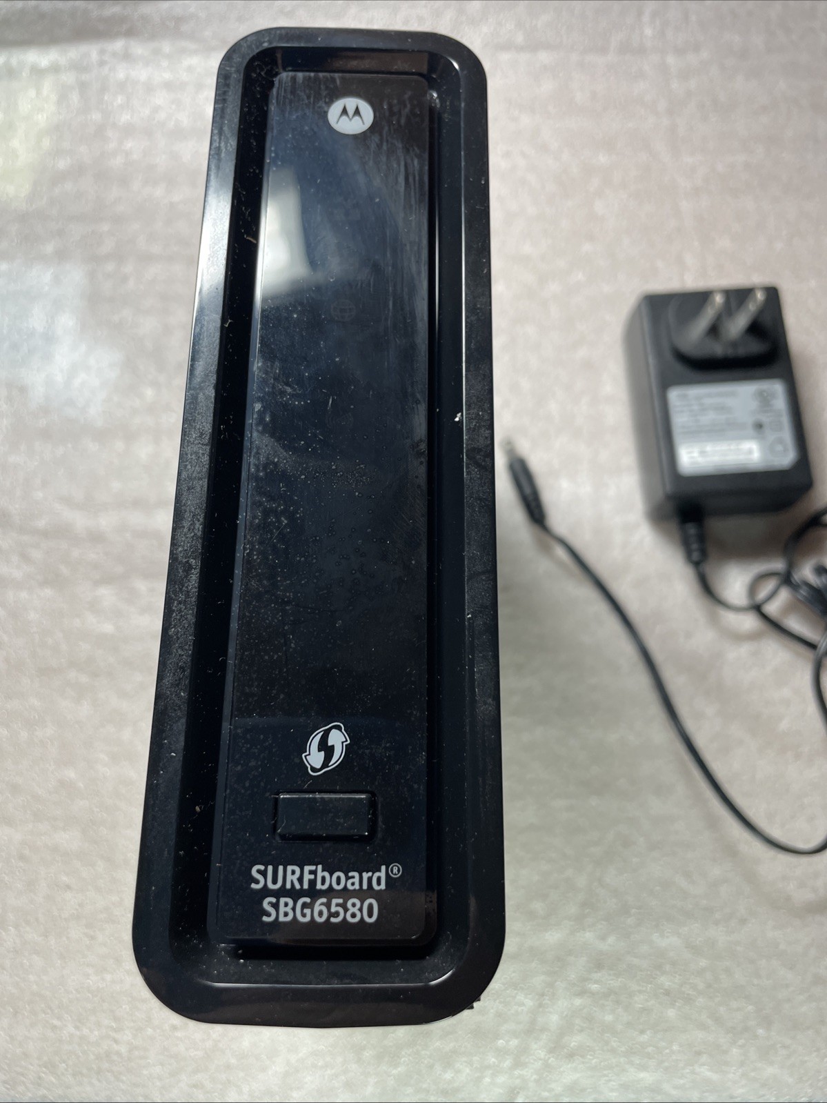 MOTOROLA ARRIS SURFboard SBG6580 DOCSIS 3.0 Cable Modem. tested And Works.