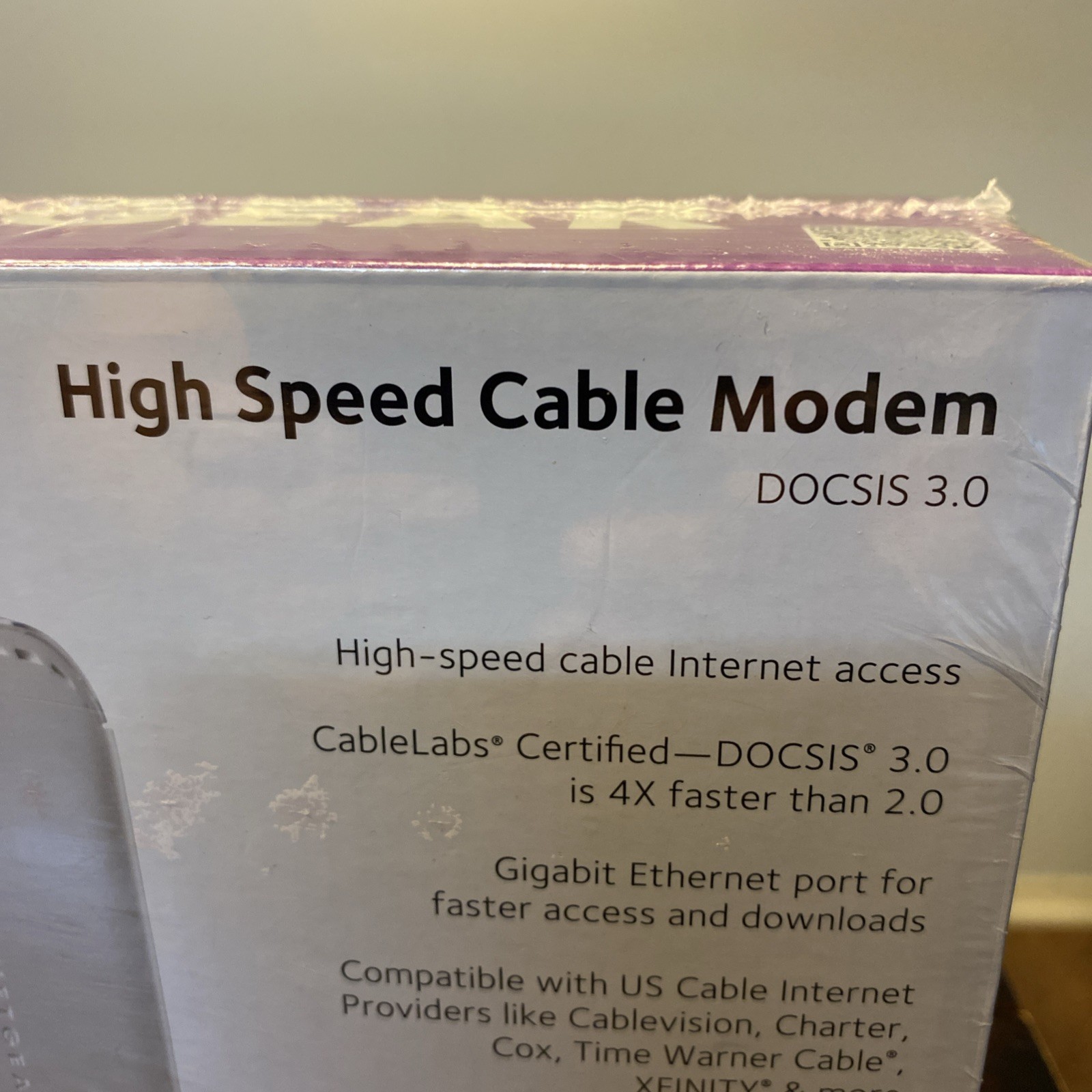 Netgear CMD31T High-Speed Cable Modem DOCSIS 3.0 Brand New