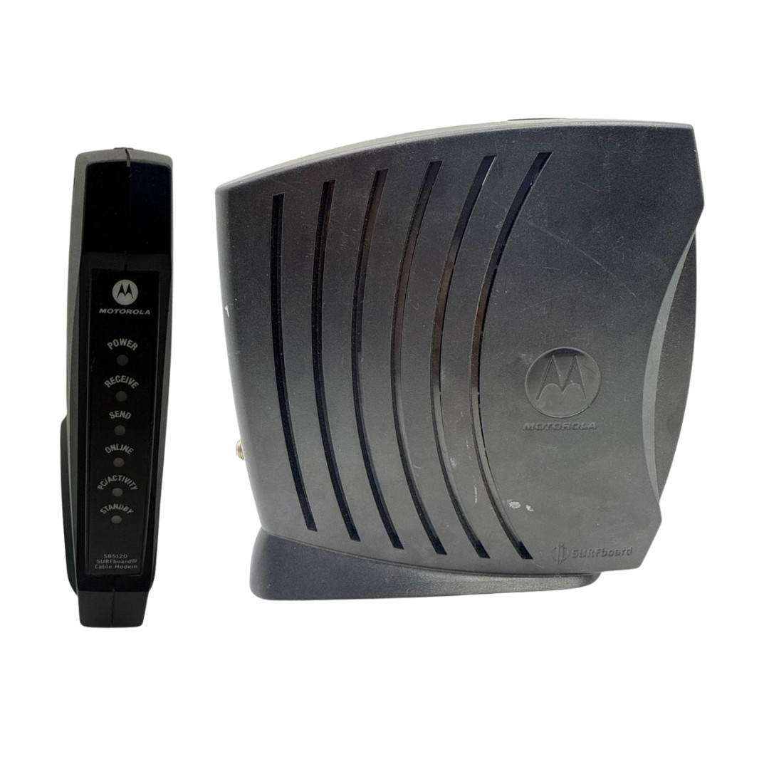 Motorola SB5120 SurfBoard DOCSIS 2.0 High Speed Cable Modem USB Ethernet 38Mbps