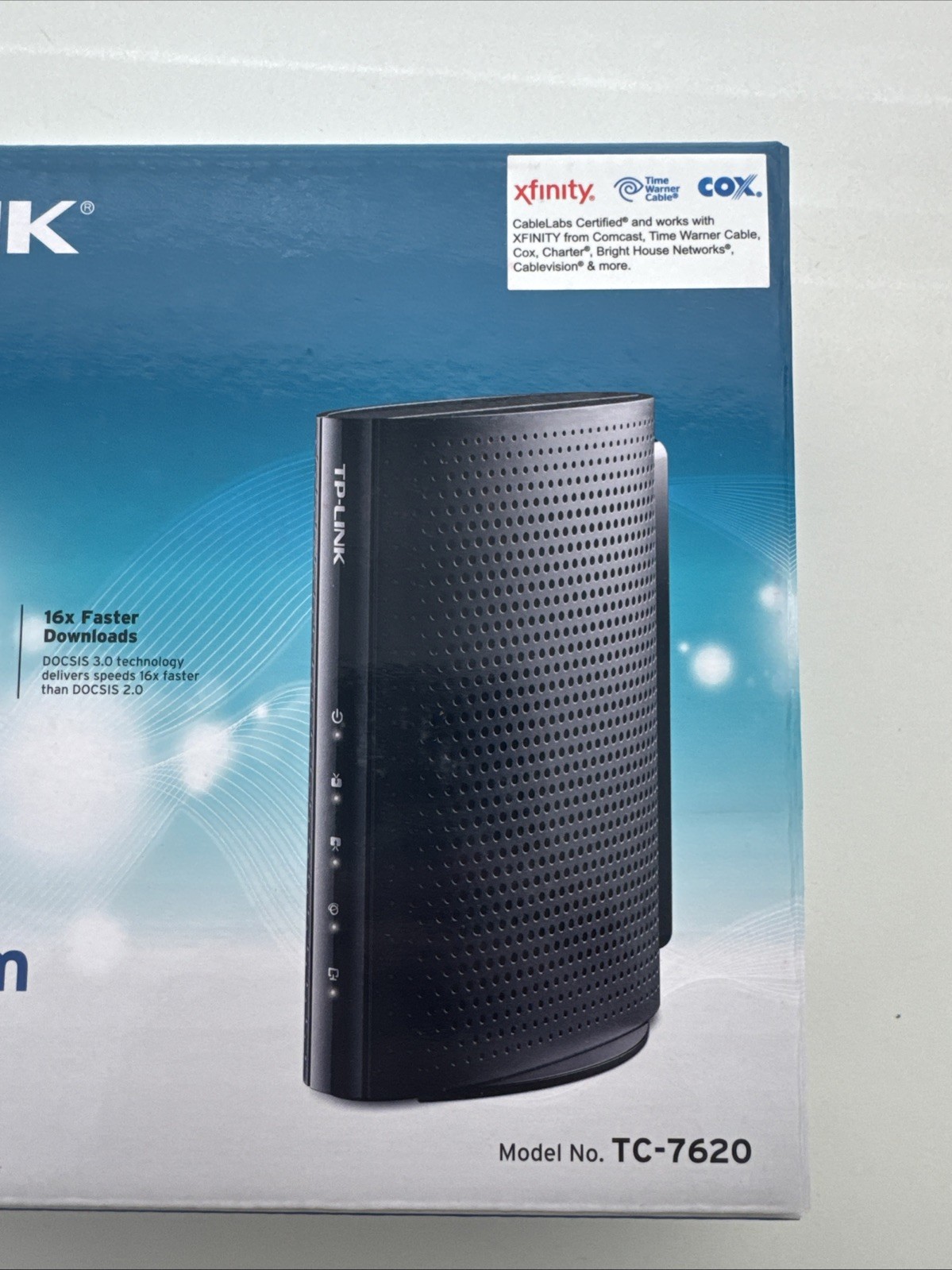 TP-LINK TC-7620 680Mbps Cable Modem DOCSIS 3.0