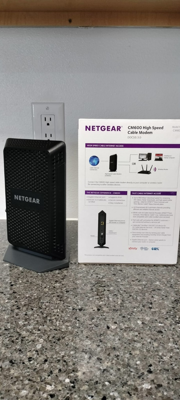 Netgear Cm600 High Speed Cable Modem