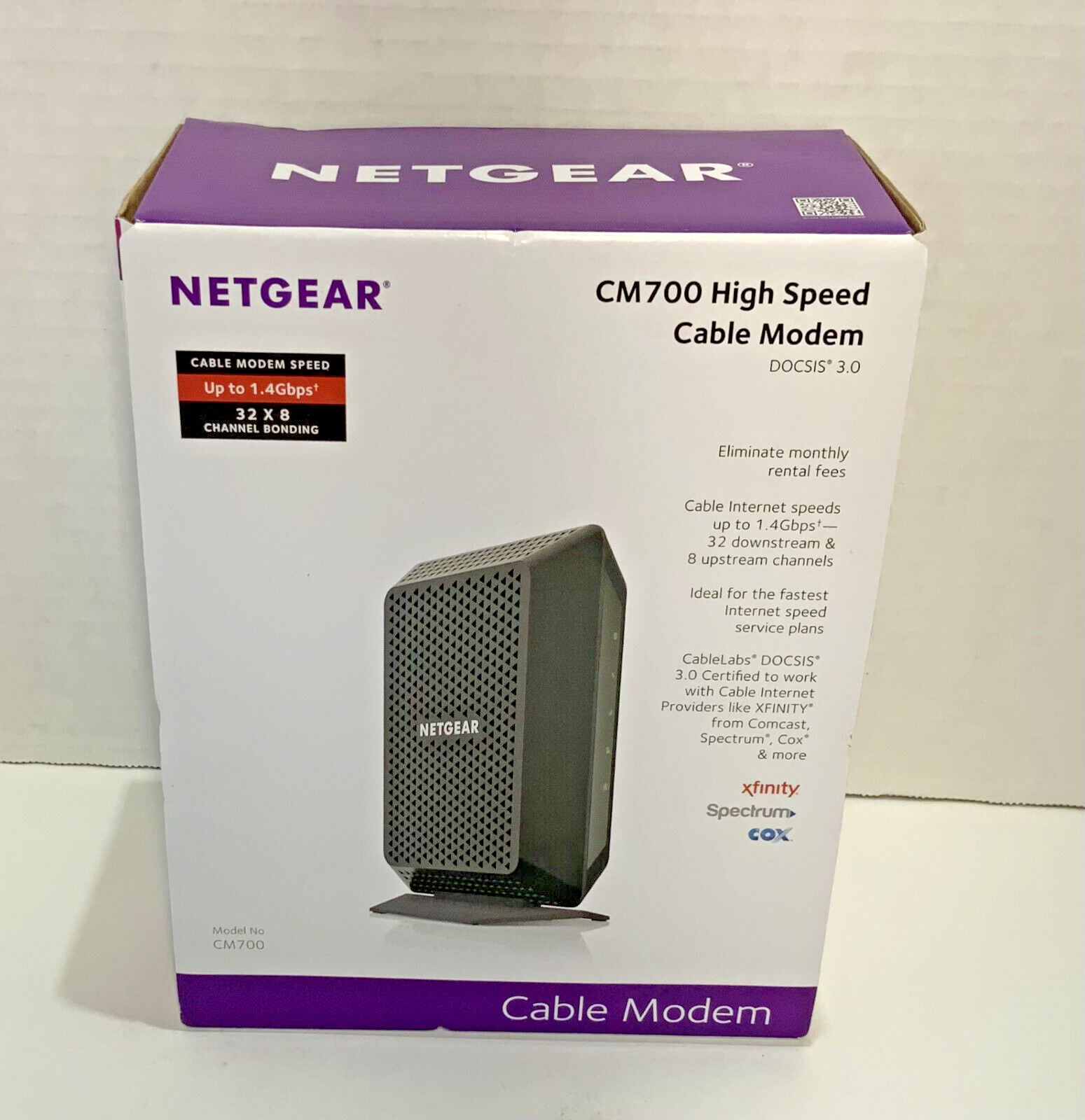 NETGWAR CM700 High Speed Cable Modem DOCSIS 3.0