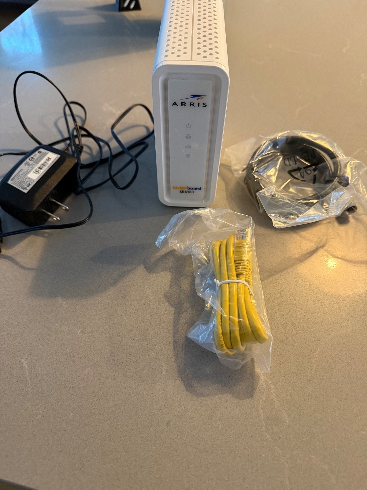 ARRIS SB6183 686 Mbps Cable Modem, White Comcast Xfinity Spectrum
