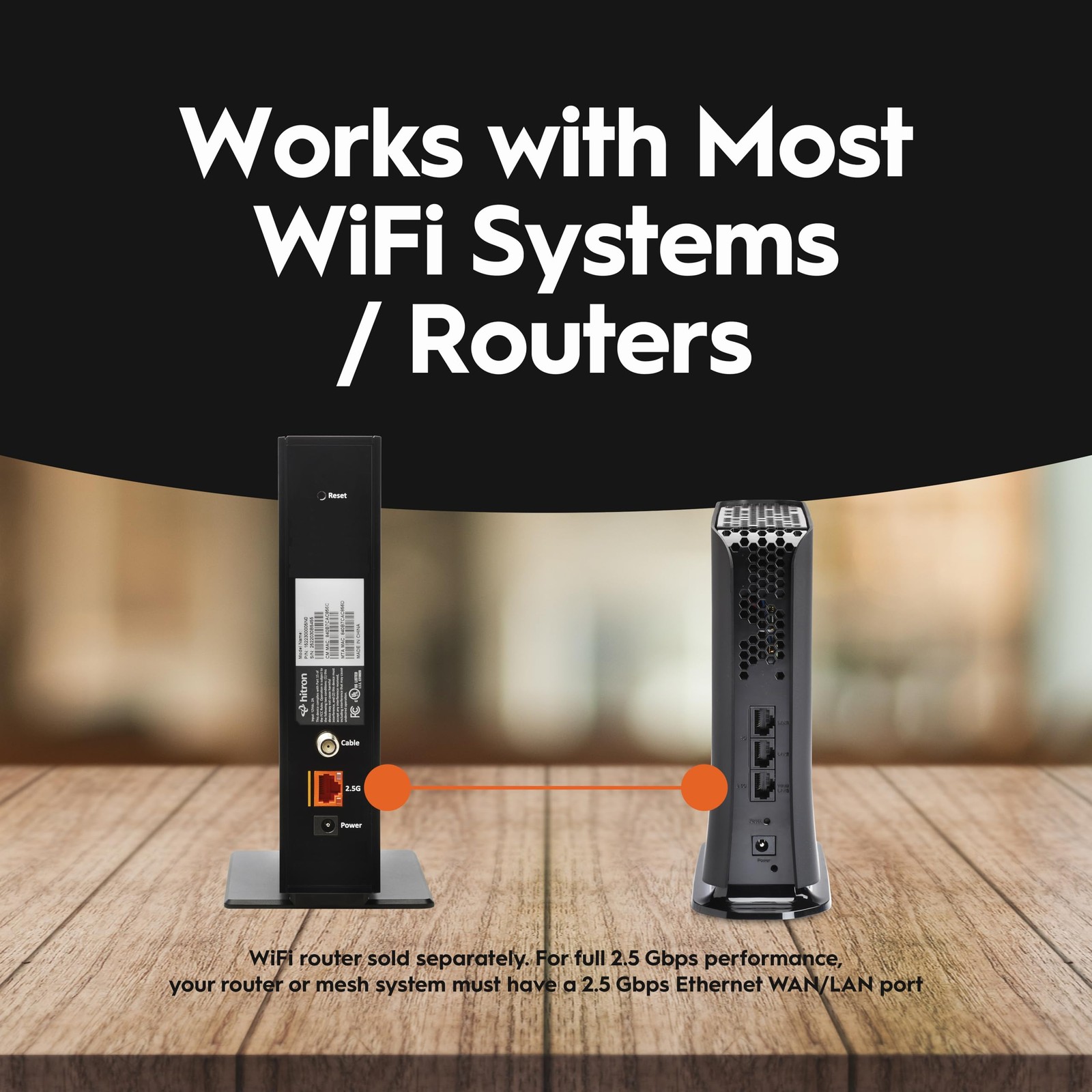 CODA56 Cable Internet Modem DOCSIS 3.1 2.5 Gbps No WiFi Router Required