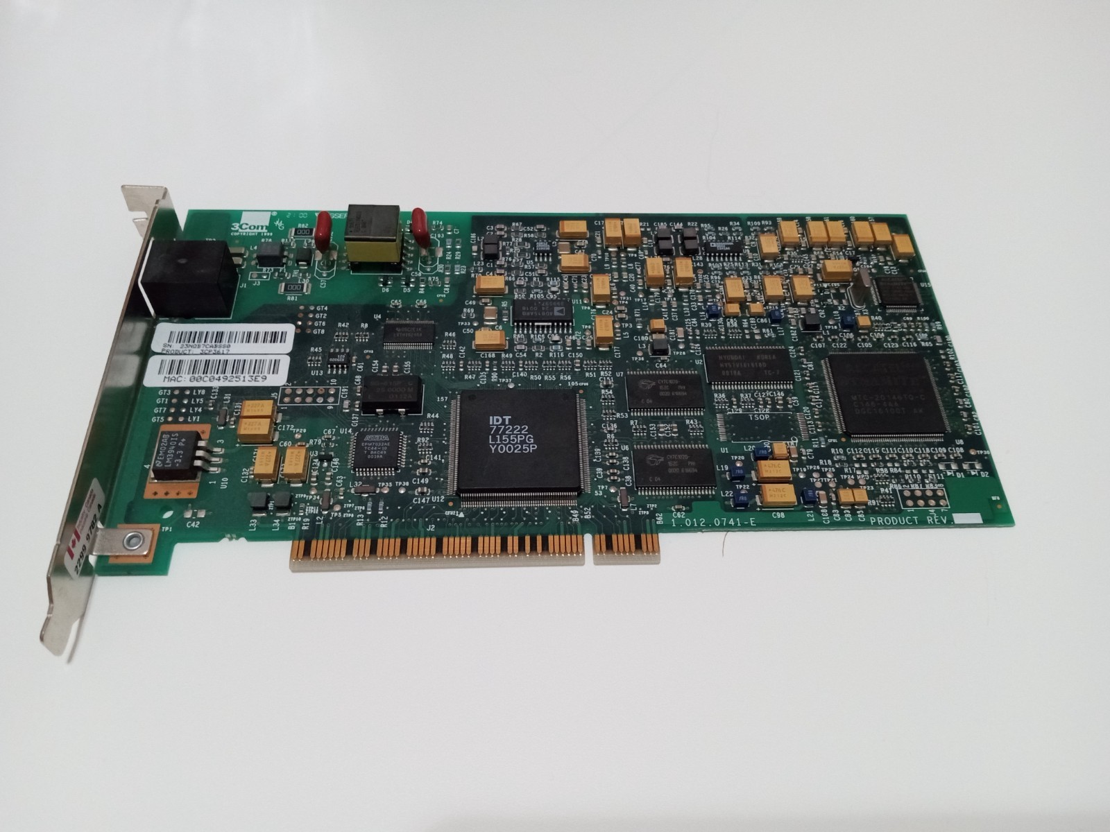 3Com HomeConnect ADSL Modem pci model 3CP3617 Please Read! used/open box/storage