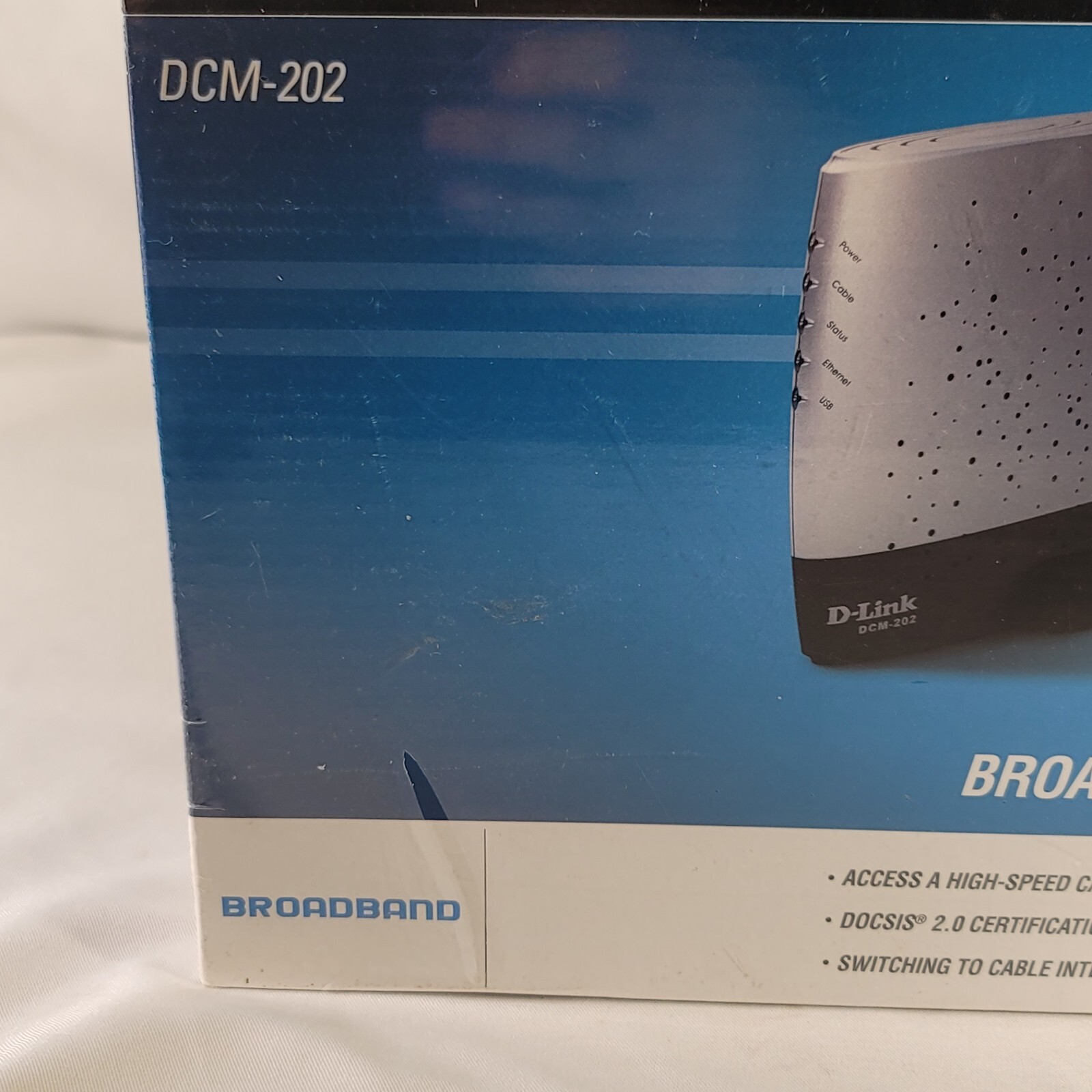 D-Link DCM-202 DOCSIS 2.0 Cable Modem Brand New SEALED