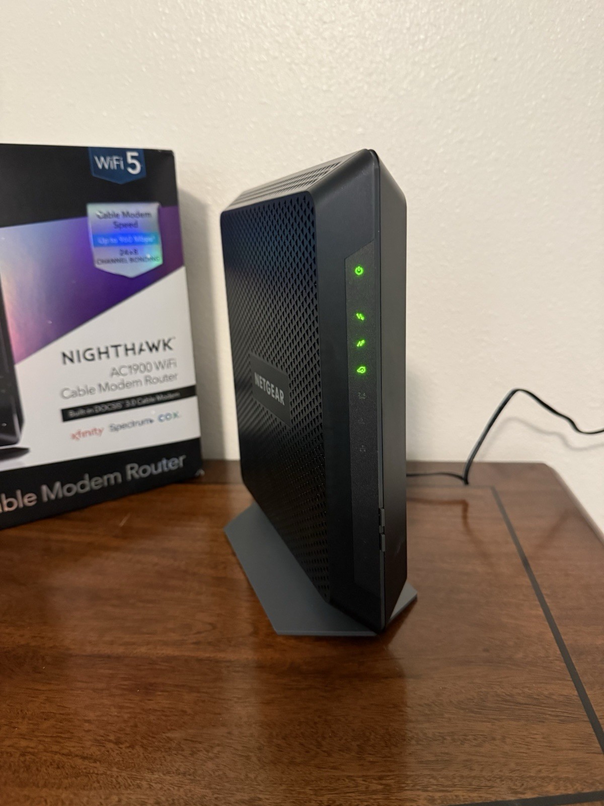 Netgear Cable Modem Nighthawk Ac 1900 Wifi Cable Módem Router