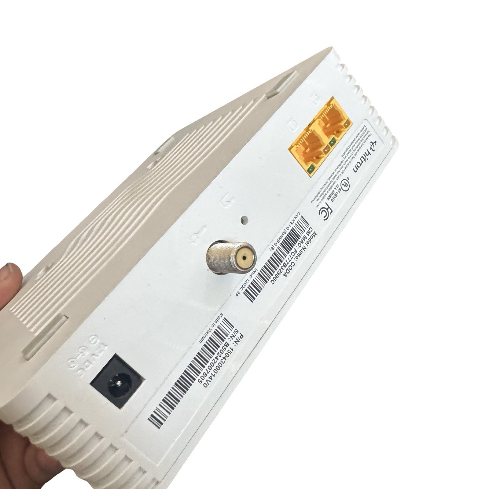 Hitron CODA DOCSIS 3.1 Cable Modem ONLY | Up to 1 Gbps Max Internet Speeds