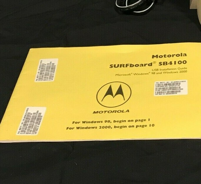 Motorola SURFboard SB4100 (SB4100) 38 Mbps