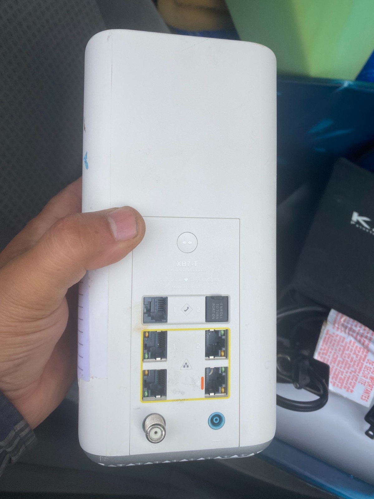 📶 Comcast Xfinity XB7-T Gigabit Modem WiFi Router – AS IS, No Power Cord