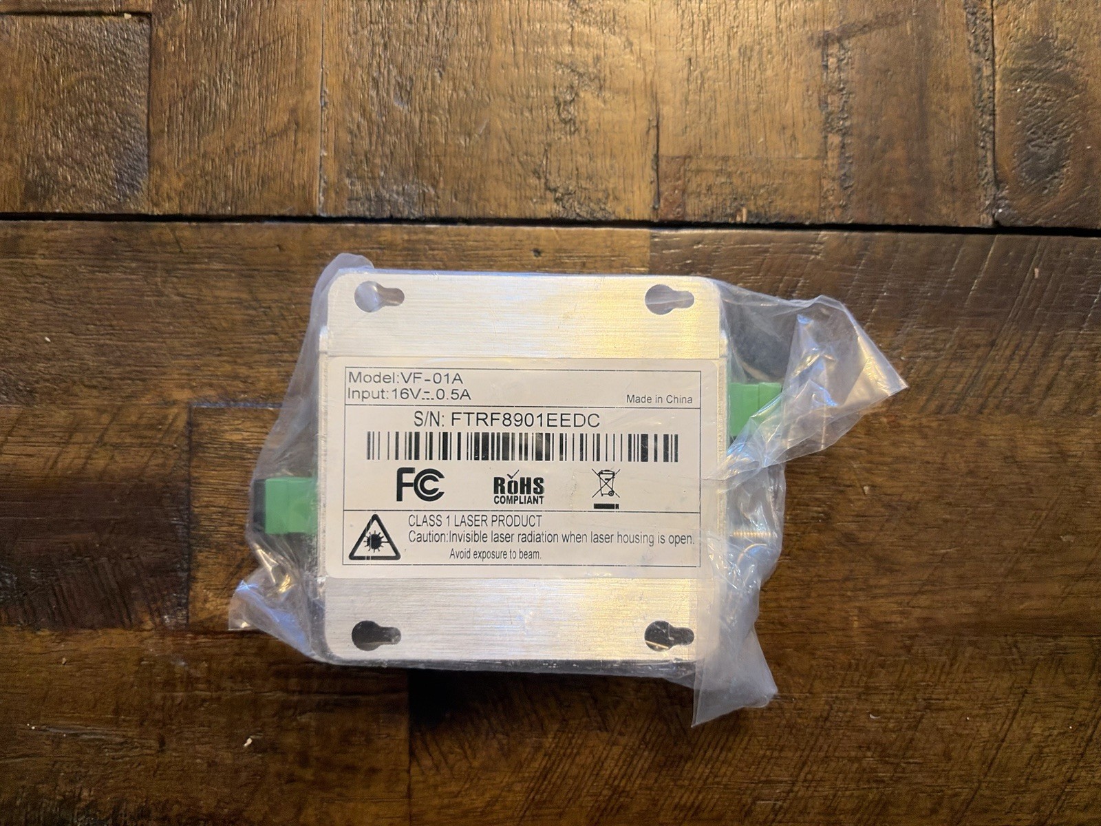 Frontier Fiber Network VF-01A RF Converter with (NID) Environmental Enclosure