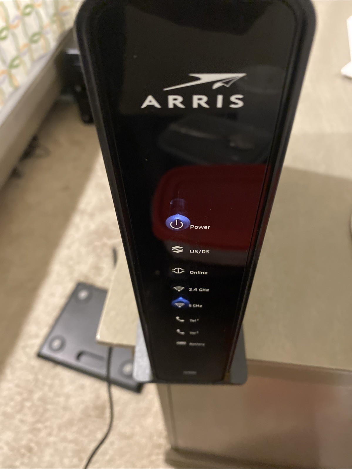 ARRIS TG1682G Wireless Modem Router – Black