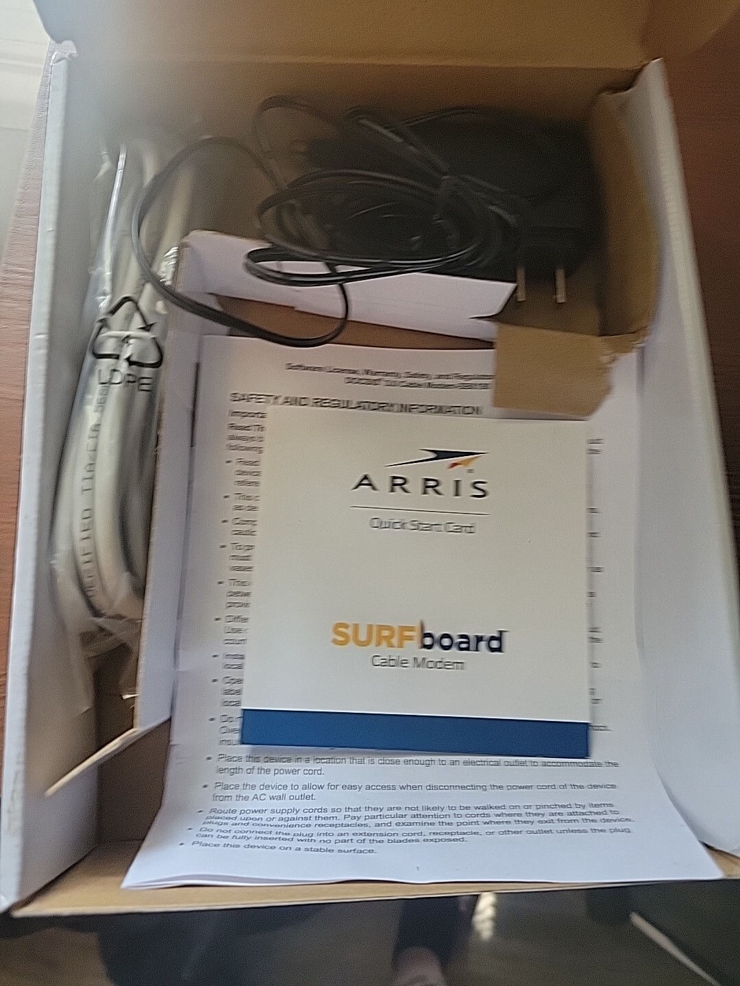 Arris SURFboard 3.0 DOCSIS Modem