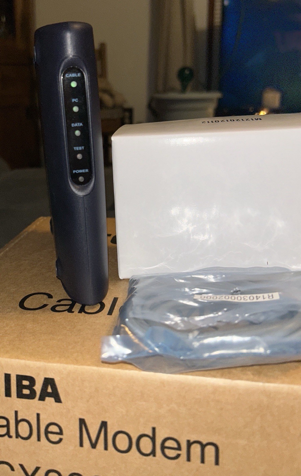 Toshiba Cable Internet Modem PCX2600 NEW!