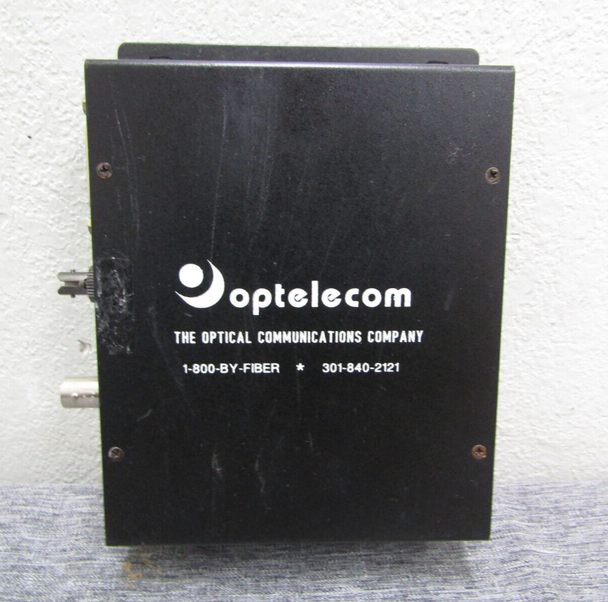 OPTELECOM FIBER OPTIC MODEM MODEL 3710AR