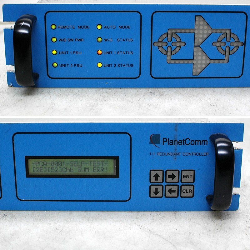 PlanetComm 1:1 LNx-RC Redundant LNB Indoor Controller for PARTS Checksum Error