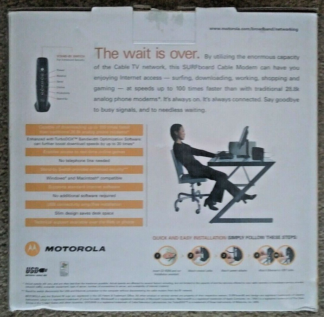 Motorola SB5120 Surfboard Cable Modem