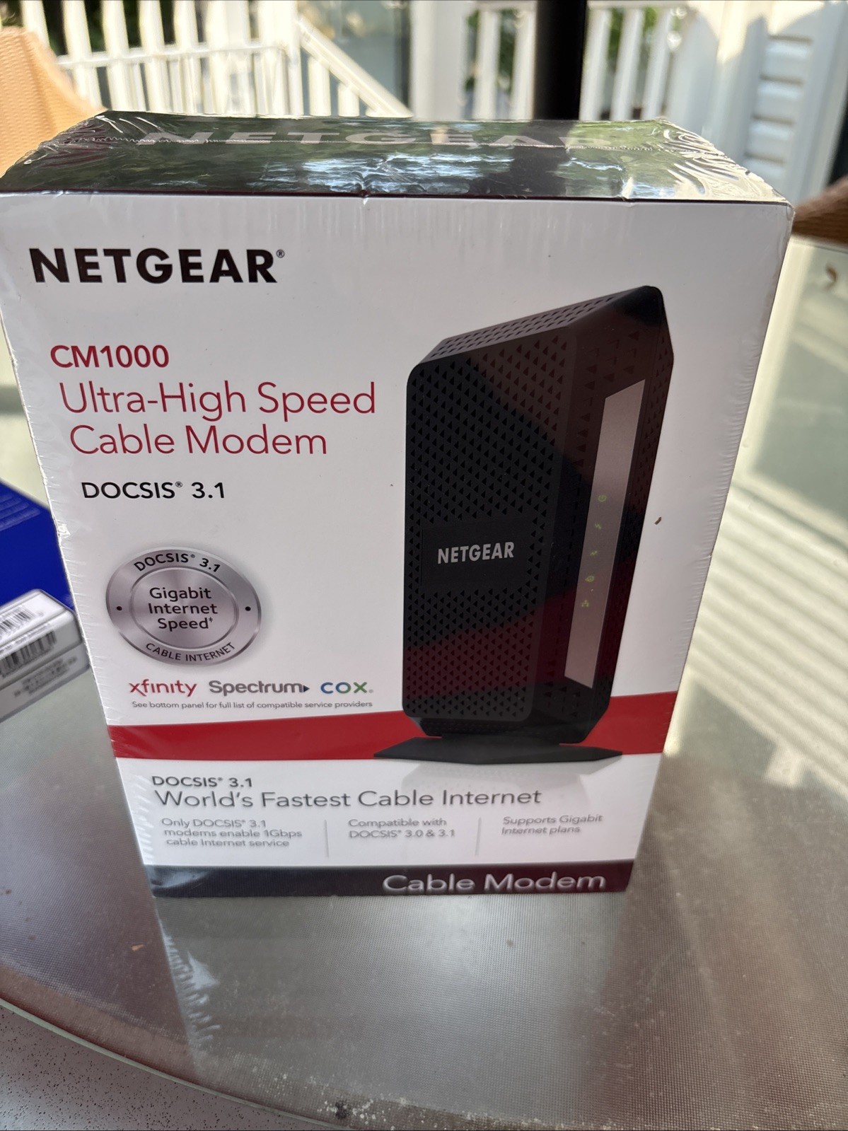 Netgear CM1000 DOCSIS Ultra-High Speed Cable Modem new sealed box