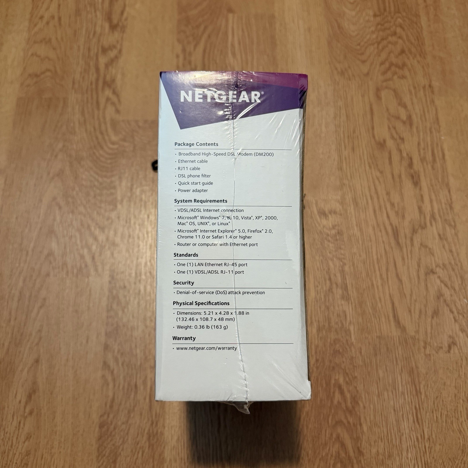 *NEW* Netgear Broadband High Speed DSL Modem VDSL/ADSL DM200-100NAS – New In Box