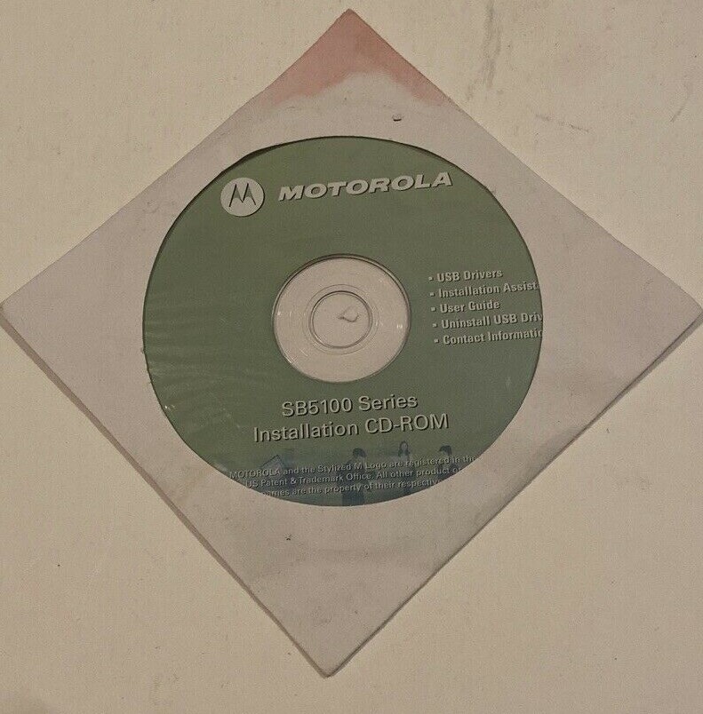 NEW MOTOROLA SB5100 SERIES CD