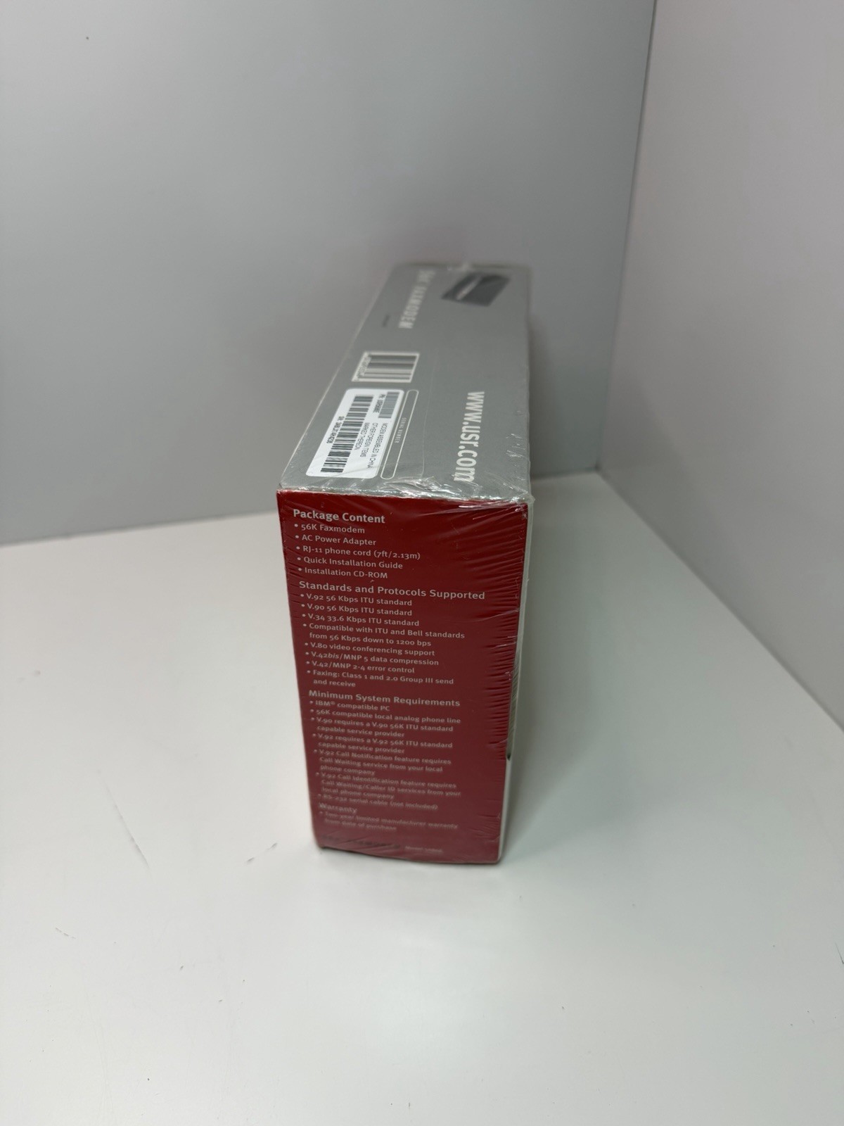 USRobotics 56K External Faxmodem 5686E – Hardware Controller – New Sealed