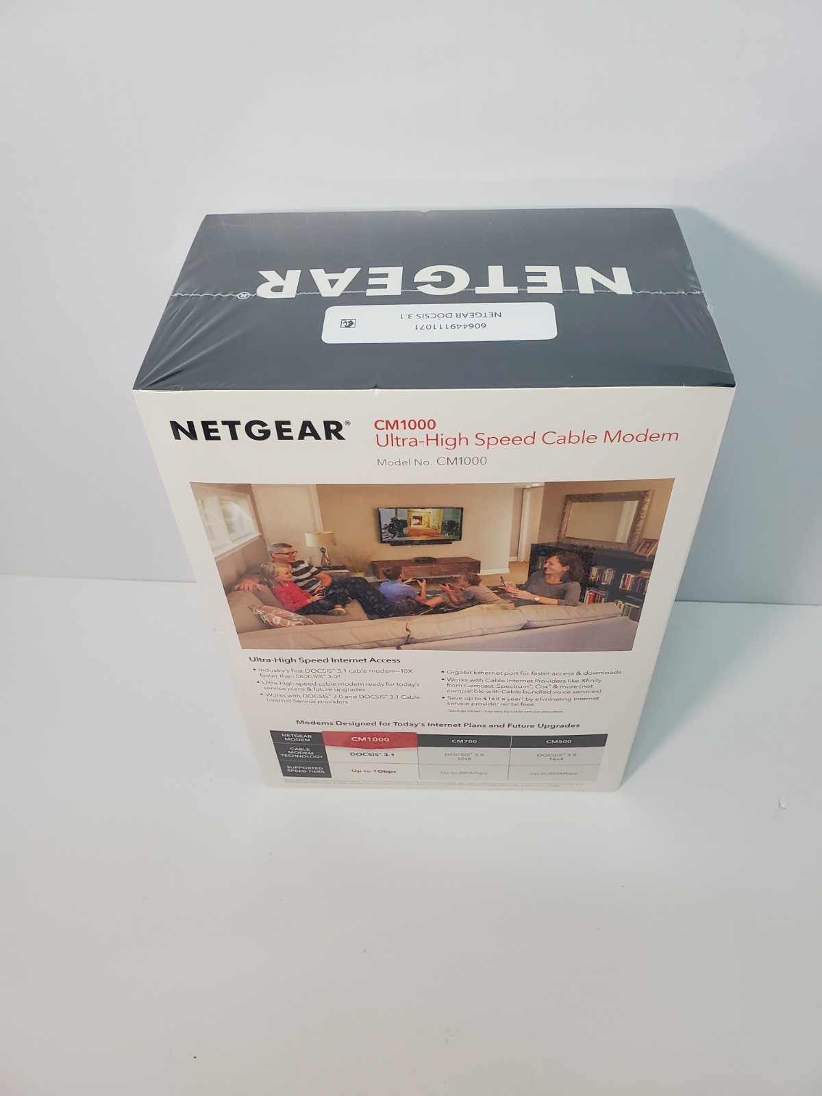 New & Sealed Netgear CM1000 DOCSIS Ultra-High Speed Cable Modem Free Shipping!