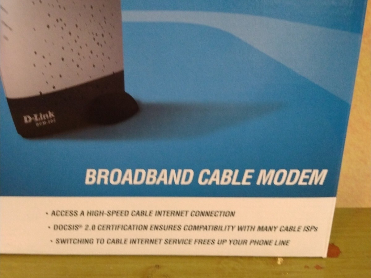 D-link (DCM-202)Broadband Cable Modem-Internet access